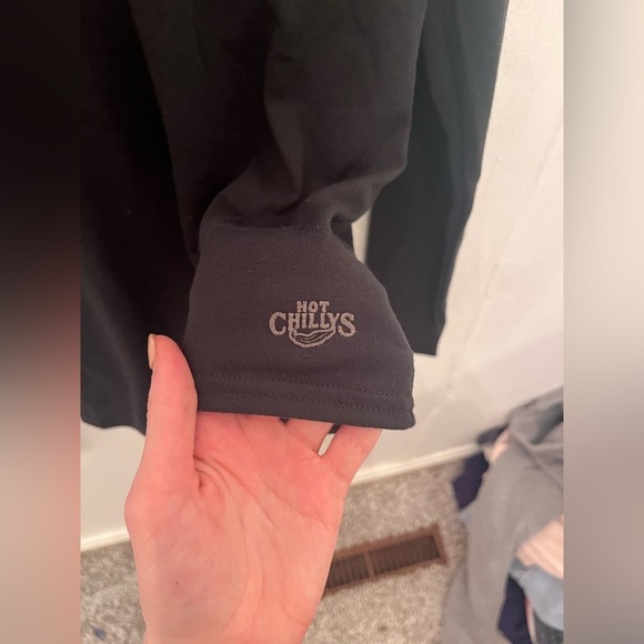 Hot Chilly's Long Sleeve Fleece Base Layer Kids XL - Picture 2 of 3